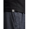 Gaiam Men’s Bliss Balance Short Sleeve Henley Top(Black)