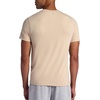 Gaiam Men’s Bliss Balance Short Sleeve Henley Top(White Pepper)