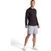 Gaiam Men’s Breathe Ease Long Sleeve Crewneck Top, Standard Fit, Stretch Heavyweight Material(Black)