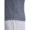 Gaiam Men’s Breathe Ease Long Sleeve Crewneck Top, Standard Fit, Stretch Heavyweight Material(Cool Grey Heather)