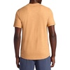 Gaiam Men’s Breathe Ease Short Sleeve Crewneck Top, Standard Fit, Stretch Heavyweight Performance Material(Biscuit Heather)