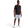 Gaiam Men’s Breathe Ease Short Sleeve Crewneck Top, Standard Fit, Stretch Heavyweight Performance Material(Black)