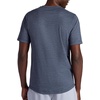Gaiam Men’s Breathe Ease Short Sleeve Crewneck Top, Standard Fit, Stretch Heavyweight Performance Material(Cool Grey Heather)
