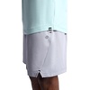 Gaiam Men’s Breathe Ease Short Sleeve Crewneck Top, Standard Fit, Stretch Heavyweight Performance Material(Pastel Turquoise Heather)
