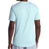 Gaiam Men’s Breathe Ease Short Sleeve Crewneck Top, Standard Fit, Stretch Heavyweight Performance Material(Pastel Turquoise Heather)