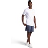 Gaiam Men’s Breathe Ease Short Sleeve Crewneck Top, Standard Fit, Stretch Heavyweight Performance Material(Stark White)