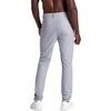 Gaiam Men’s Commuter Pant, Straight Fit, 30” Inseam, Stretch Midweight Material, Moisture-Wicking(Sleet)