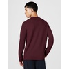 Gaiam Men’s Cozy & Cool Long Sleeve Crewneck Top, Standard Fit, Stretch Midweight Micro Waffle Jacquard Material(Port Royale)