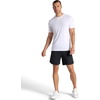 Gaiam Men’s Everyday Basic 7” Short 2.0, Relaxed Fit, Stretch Midweight Material(Black)