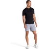 Gaiam Men’s Everyday Basic 7” Short 2.0, Relaxed Fit, Stretch Midweight Material(Sleet)