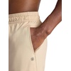 Gaiam Men’s Everyday Basic 7” Short 2.0, Relaxed Fit, Stretch Midweight Material(White Pepper)