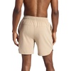 Gaiam Men’s Everyday Basic 7” Short 2.0, Relaxed Fit, Stretch Midweight Material(White Pepper)