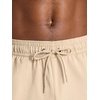 Gaiam Men’s Everyday Basic 7” Short 2.0, Relaxed Fit, Stretch Midweight Material(White Pepper)