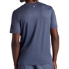 Gaiam Men’s Everyday Basic Crewneck Top, Standard Fit, Stretch Midweight Material(Cool Grey)