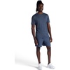 Gaiam Men’s Everyday Basic Crewneck Top, Standard Fit, Stretch Midweight Material(Cool Grey Heather)