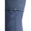 Gaiam Men’s Everyday Basic Crewneck Top, Standard Fit, Stretch Midweight Material(Cool Grey Heather)