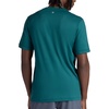 Gaiam Men’s Everyday Basic Crewneck Top, Standard Fit, Stretch Midweight Material(Deep Teal)