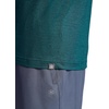 Gaiam Men’s Everyday Basic Crewneck Top, Standard Fit, Stretch Midweight Material(Deep Teal Heather)