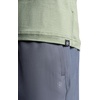 Gaiam Men’s Everyday Basic Crewneck Top, Standard Fit, Stretch Midweight Material(Dusty Green)
