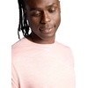 Gaiam Men’s Everyday Basic Crewneck Top, Standard Fit, Stretch Midweight Material(Glaze Heather)