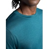 Gaiam Men’s Everyday Basic Crewneck Top, Standard Fit, Stretch Midweight Material(Green)