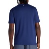 Gaiam Men’s Everyday Basic Crewneck Top, Standard Fit, Stretch Midweight Material(Medieval Blue)