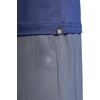Gaiam Men’s Everyday Basic Crewneck Top, Standard Fit, Stretch Midweight Material(Medieval Blue)