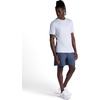 Gaiam Men’s Everyday Basic Crewneck Top, Standard Fit, Stretch Midweight Material(Microchip)