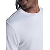 Gaiam Men’s Everyday Basic Crewneck Top, Standard Fit, Stretch Midweight Material(Microchip)