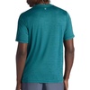 Gaiam Men’s Everyday Basic Crewneck Top, Standard Fit, Stretch Midweight Material(Sea Spray Heather)