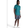 Gaiam Men’s Everyday Basic Crewneck Top, Standard Fit, Stretch Midweight Material(Sea Spray Heather)