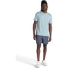 Gaiam Men’s Everyday Basic Crewneck Top, Standard Fit, Stretch Midweight Material(Slate)