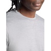 Gaiam Men’s Everyday Basic Crewneck Top, Standard Fit, Stretch Midweight Material(Slate Heather)