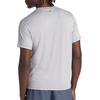 Gaiam Men’s Everyday Basic Crewneck Top, Standard Fit, Stretch Midweight Material(Sleet Heather)