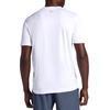 Gaiam Men’s Everyday Basic Crewneck Top, Standard Fit, Stretch Midweight Material(Stark White)