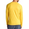 Gaiam Men’s Everyday Basic Long Sleeve Crewneck Top, Standard Fit, Stretch Midweight Material(Court Heather)