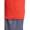 Gaiam Men’s Everyday Basic Long Sleeve Crewneck Top, Standard Fit, Stretch Midweight Material(Molten Lava Heather)