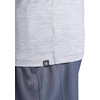 Gaiam Men’s Everyday Basic Long Sleeve Crewneck Top, Standard Fit, Stretch Midweight Material(Sleet Heather)