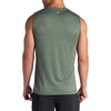Gaiam Men’s Everyday Basic Muscle Tank Top, Standard Fit, Stretch Midweight Material(Duck Green Heather)