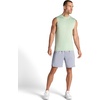Gaiam Men’s Everyday Basic Muscle Tank Top, Standard Fit, Stretch Midweight Material(Dusty Green Heather)