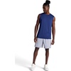 Gaiam Men’s Everyday Basic Muscle Tank Top, Standard Fit, Stretch Midweight Material(Medieval Blue)