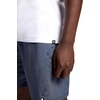 Gaiam Men’s Everyday Basic Muscle Tank Top, Standard Fit, Stretch Midweight Material(Stark White)