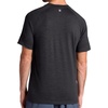 Gaiam Men’s Everyday Basic Raglan Top, Standard Fit, Stretch Midweight Jersey Material(Black Heather)