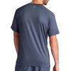 Gaiam Men’s Everyday Basic Raglan Top, Standard Fit, Stretch Midweight Jersey Material(Cool Grey)
