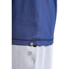 Gaiam Men’s Everyday Basic Raglan Top, Standard Fit, Stretch Midweight Jersey Material(Medieval Blue)