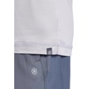 Gaiam Men’s Everyday Basic Raglan Top, Standard Fit, Stretch Midweight Jersey Material(Sleet)