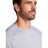Gaiam Men’s Everyday Basic Raglan Top, Standard Fit, Stretch Midweight Jersey Material(Sleet Heather)