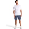 Gaiam Men’s Everyday Basic Raglan Top, Standard Fit, Stretch Midweight Jersey Material(Stark White)