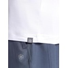 Gaiam Men’s Everyday Basic Raglan Top, Standard Fit, Stretch Midweight Jersey Material(Stark White)
