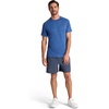 Gaiam Men’s Everyday Basic Raglan Top, Standard Fit, Stretch Midweight Jersey Material(True Navy Heather)